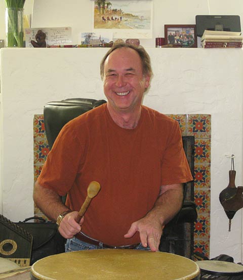 Professor Ron Borczon tells a musical story